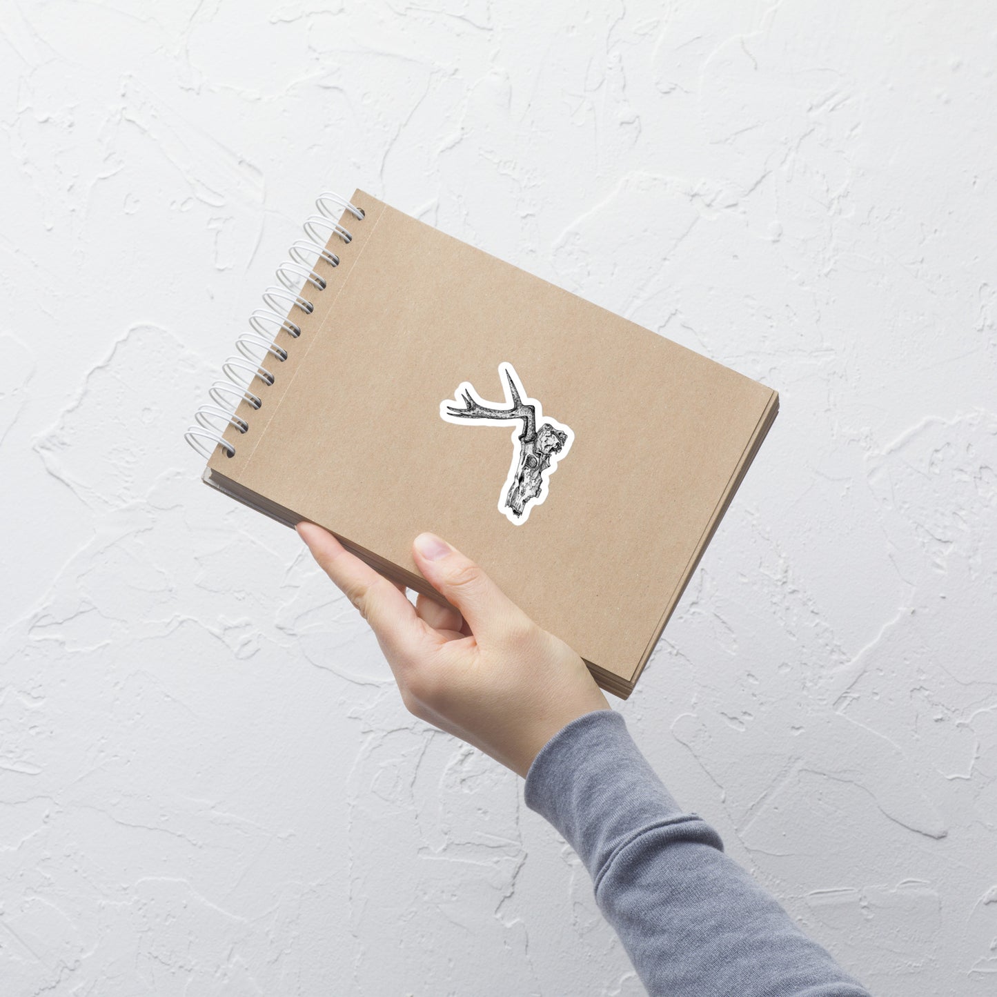 Deer Skull Sticker