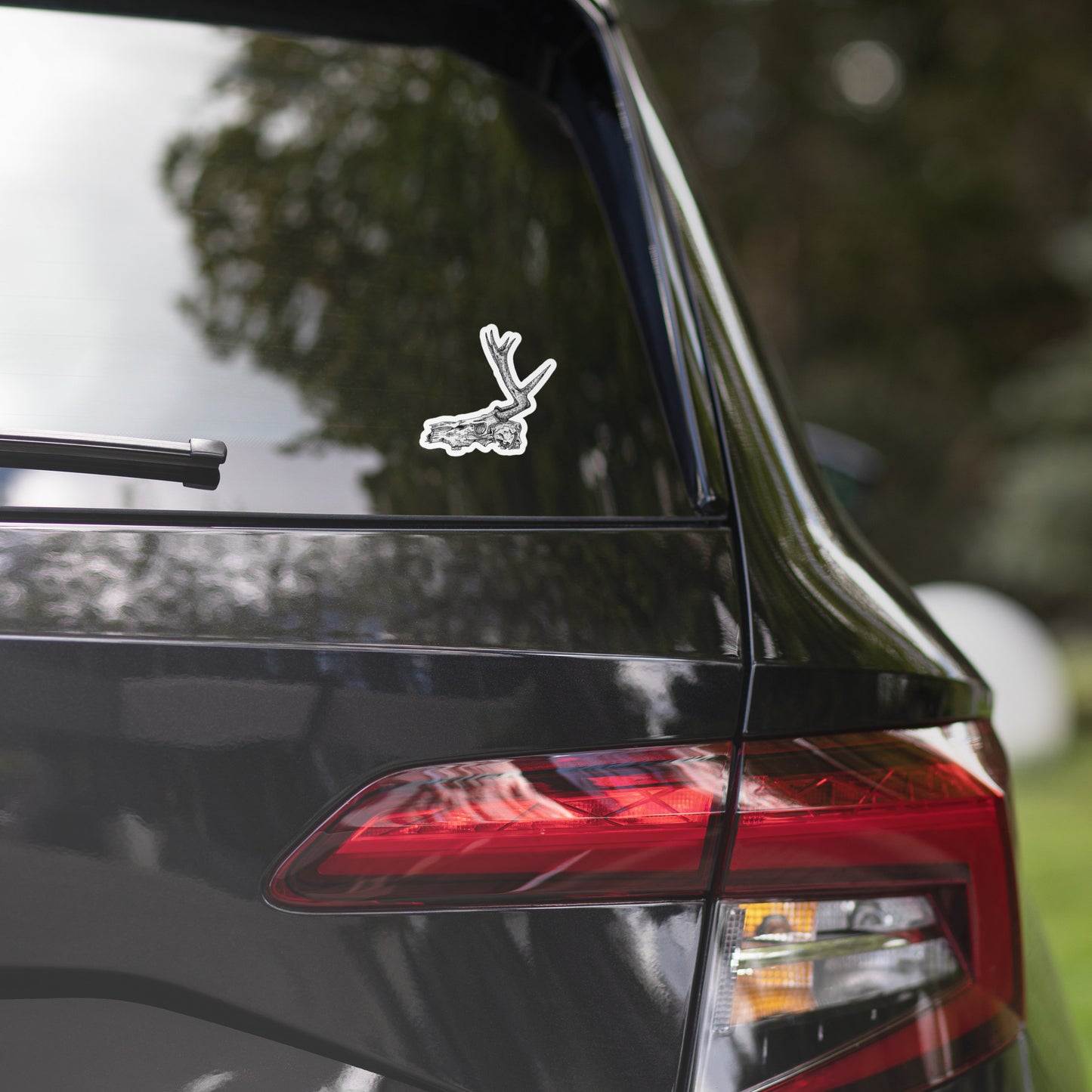 Deer Skull Sticker