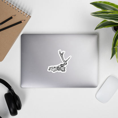 Deer Skull Sticker